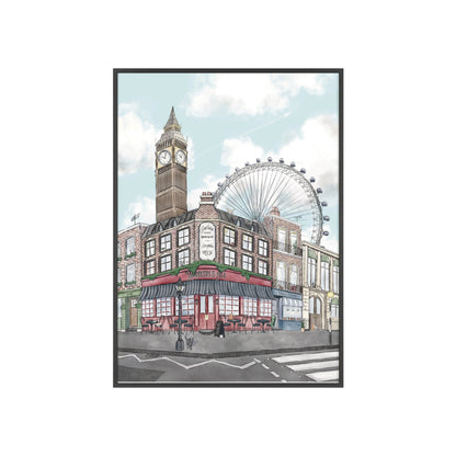 London (Framed Art)