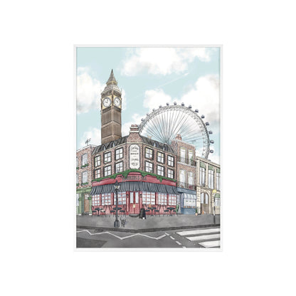 London (Framed Art)