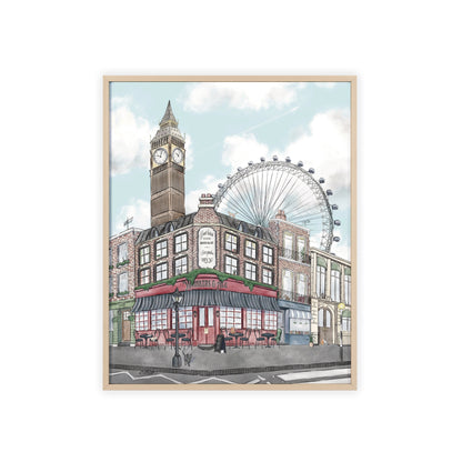 London (Framed Art)