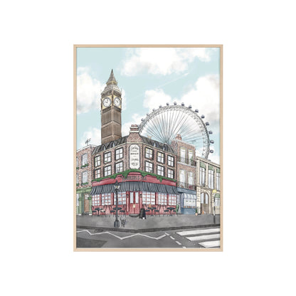 London (Framed Art)