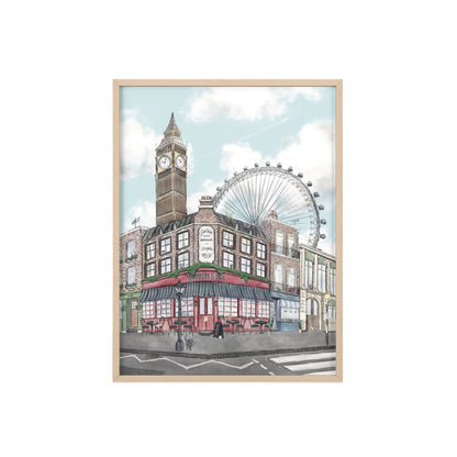 London (Framed Art)