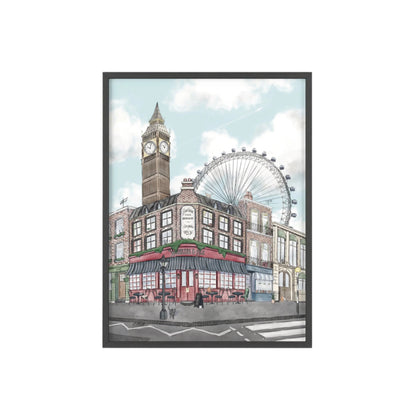 London (Framed Art)