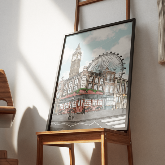 London (Framed Art)